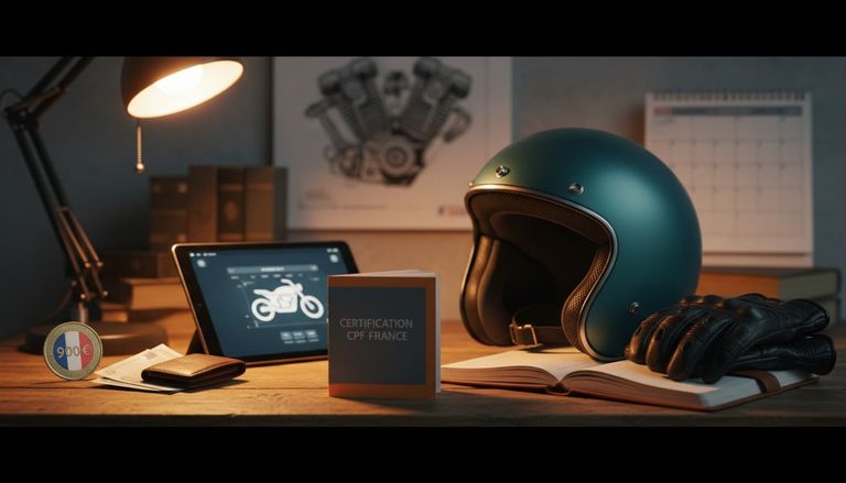 Permis moto CPF 2026 : conditions, plafond 900 € et reste